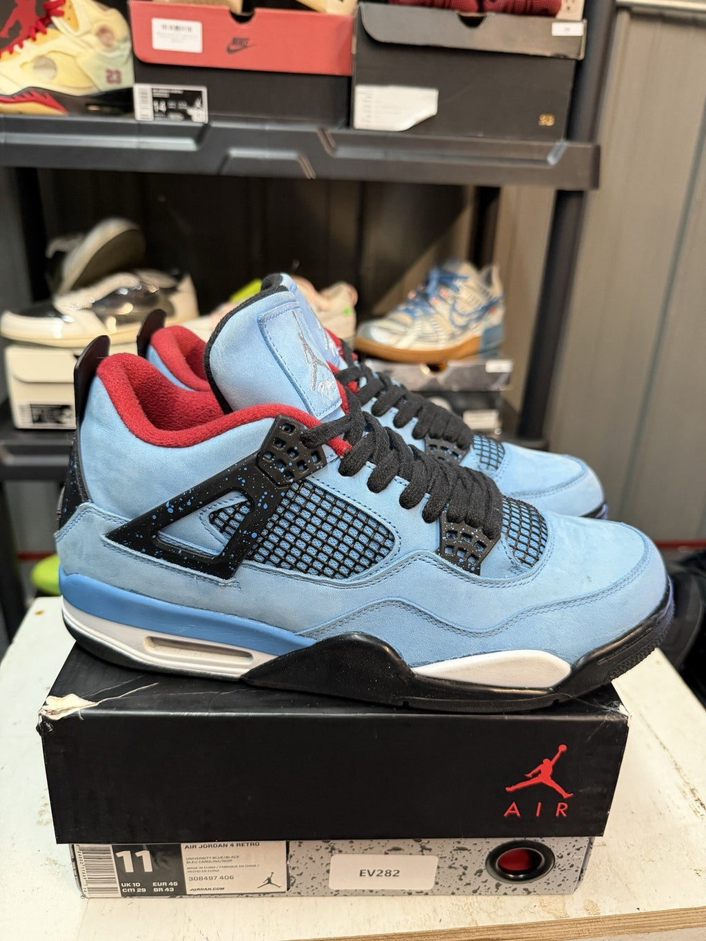 Nike Jordan 4 Retro x Travis Scott Cactus Jack SIZE 11