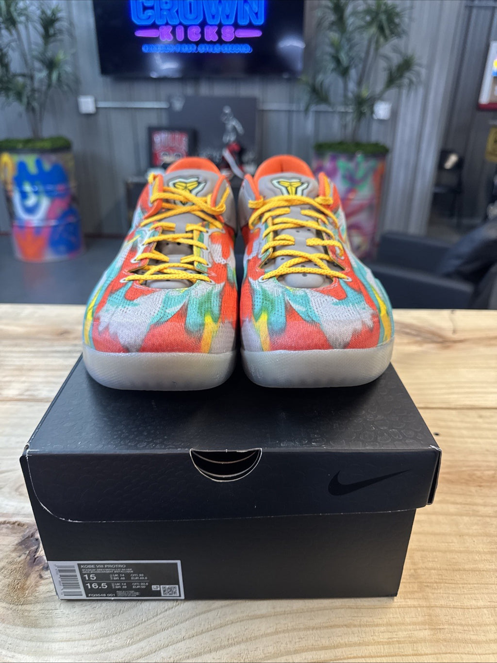 Size 15 - Nike Kobe 8 Protro 2024 ‘Venice Beach’ | Slightly Worn
