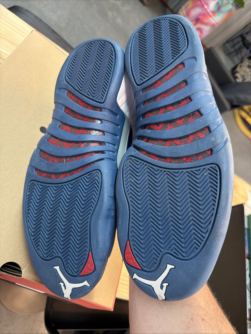 Jordan 12 French Blue Size 14 