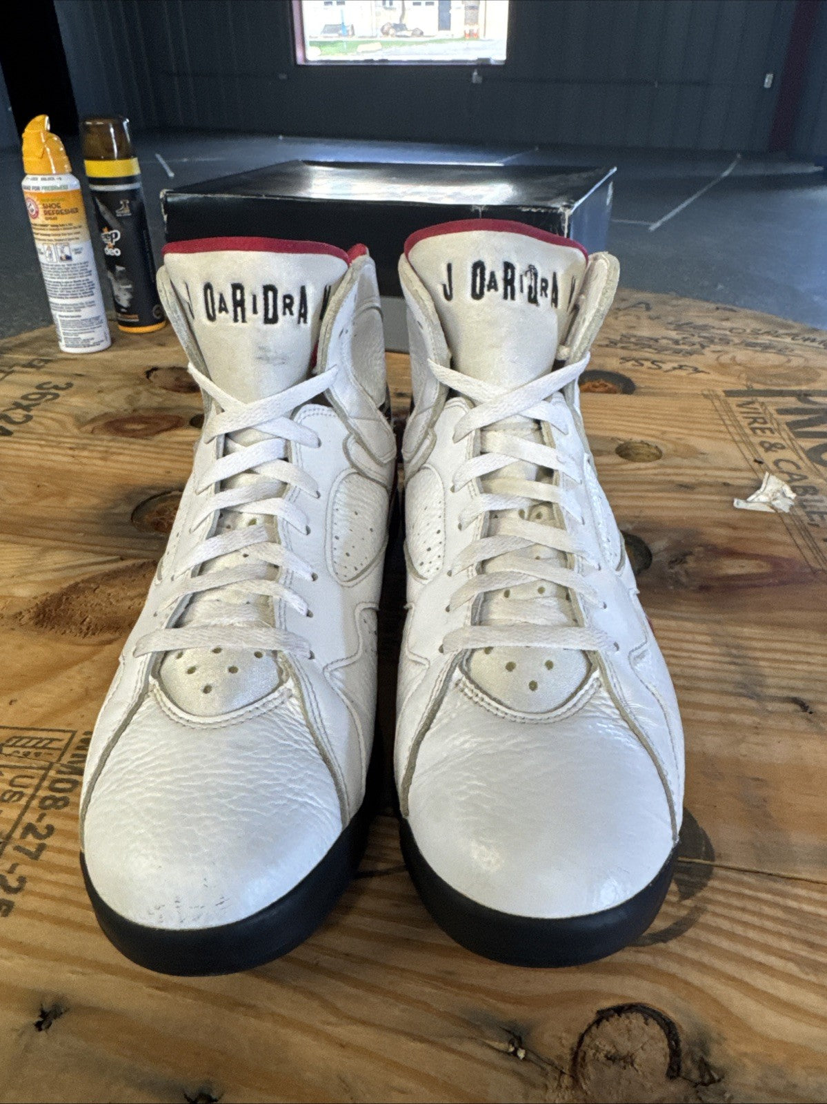 Size 10.5 - Air Jordan 7 retro Cardinal 2011