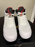 Size 5Y - Jordan 5 Retro White Cement (GS)