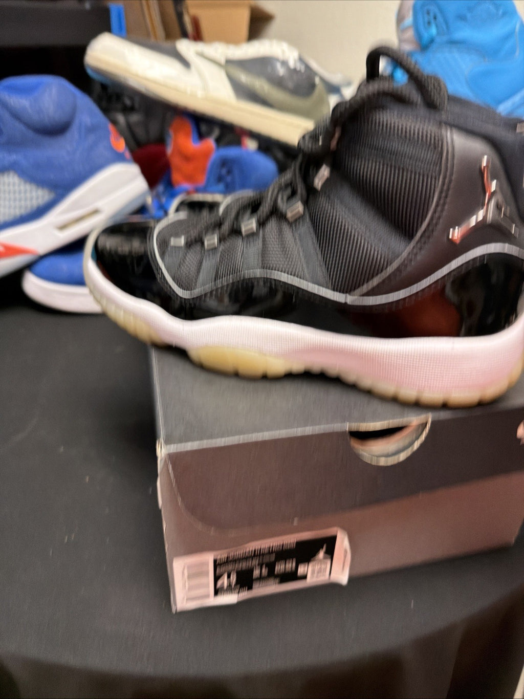 Nike Air Jordan Retro XI 11 GS Jubilee '20 25th Anniversary Size 4.5y 378038-011