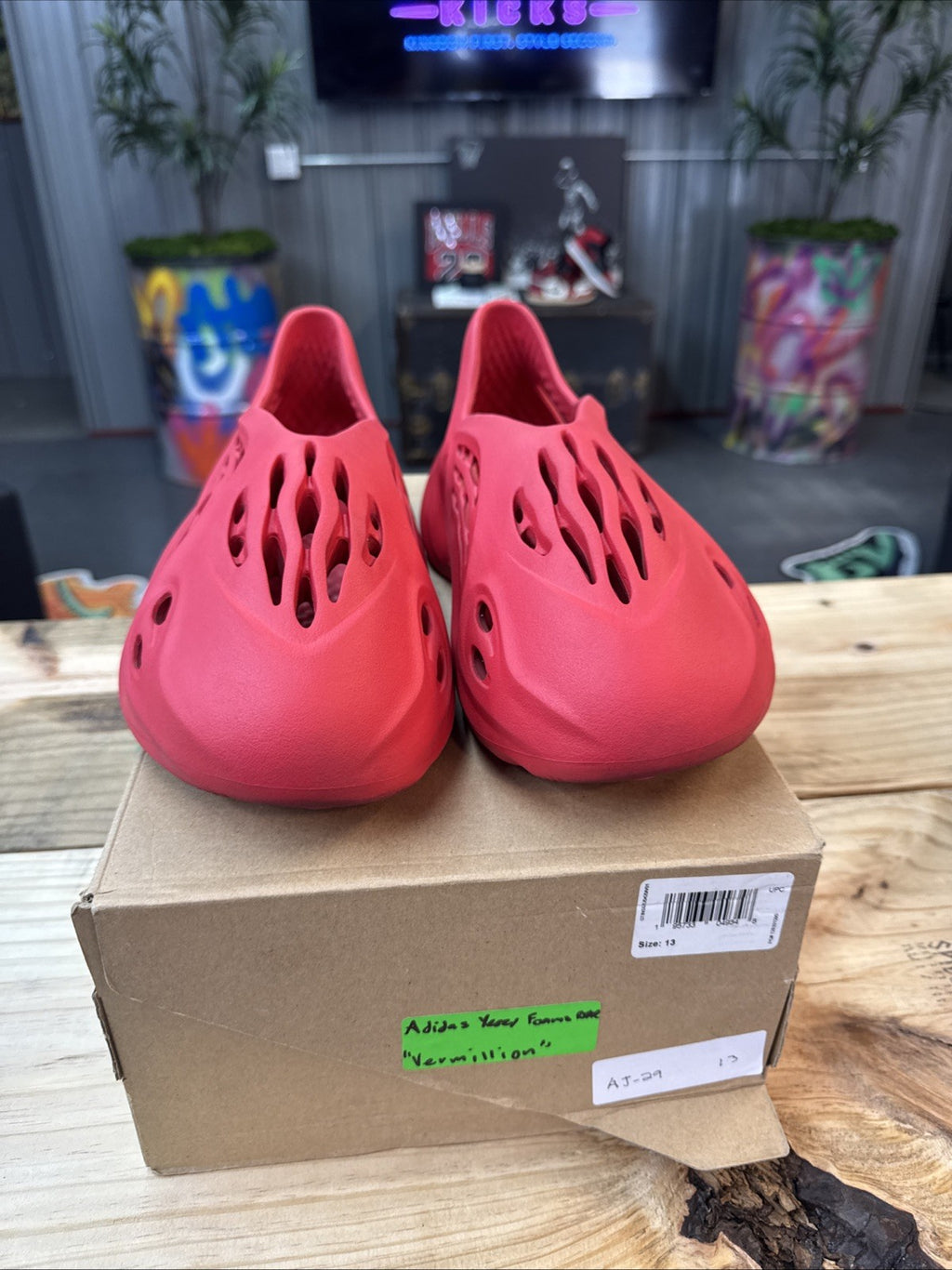 Adidas x Yeezy Foam Runner Vermillion Men’s Size 8