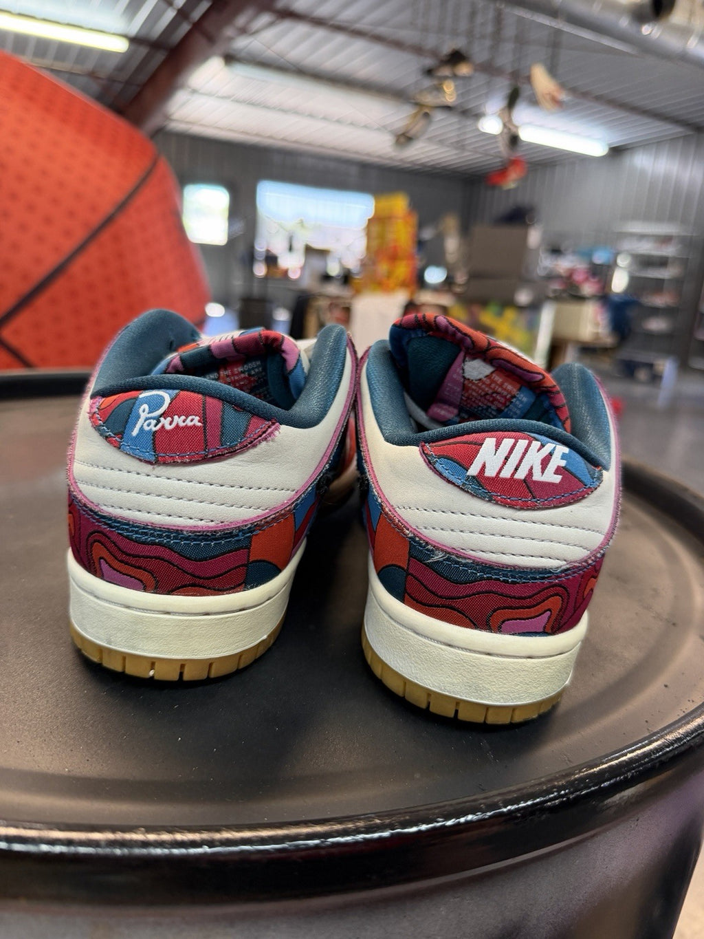 Nike SB Dunk Low Parra Abstract Art Sneakers Size 9 DH7695-600