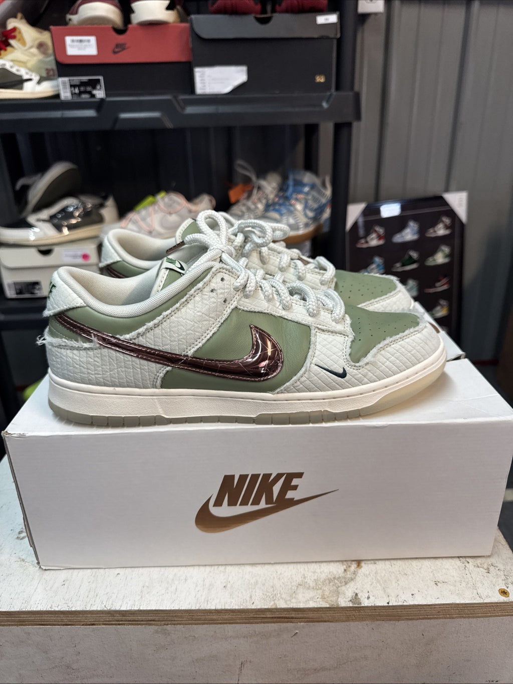 Size 13 - Nike Dunk Low PRM x Kyler Murray 'Be 1 Of One' Green