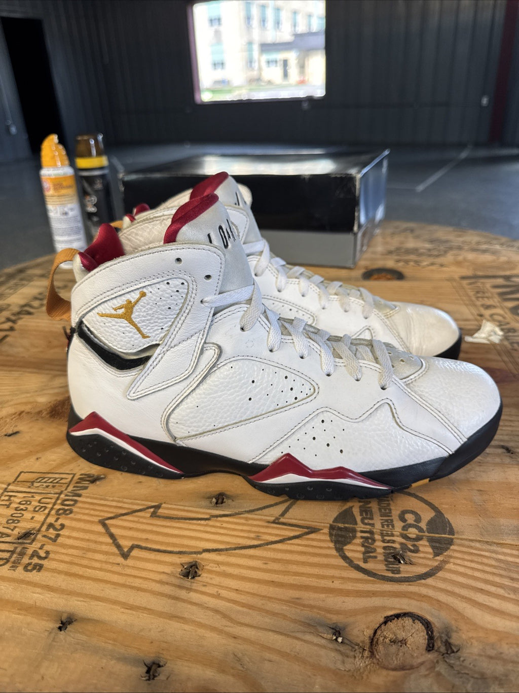 Size 10.5 - Air Jordan 7 retro Cardinal 2011