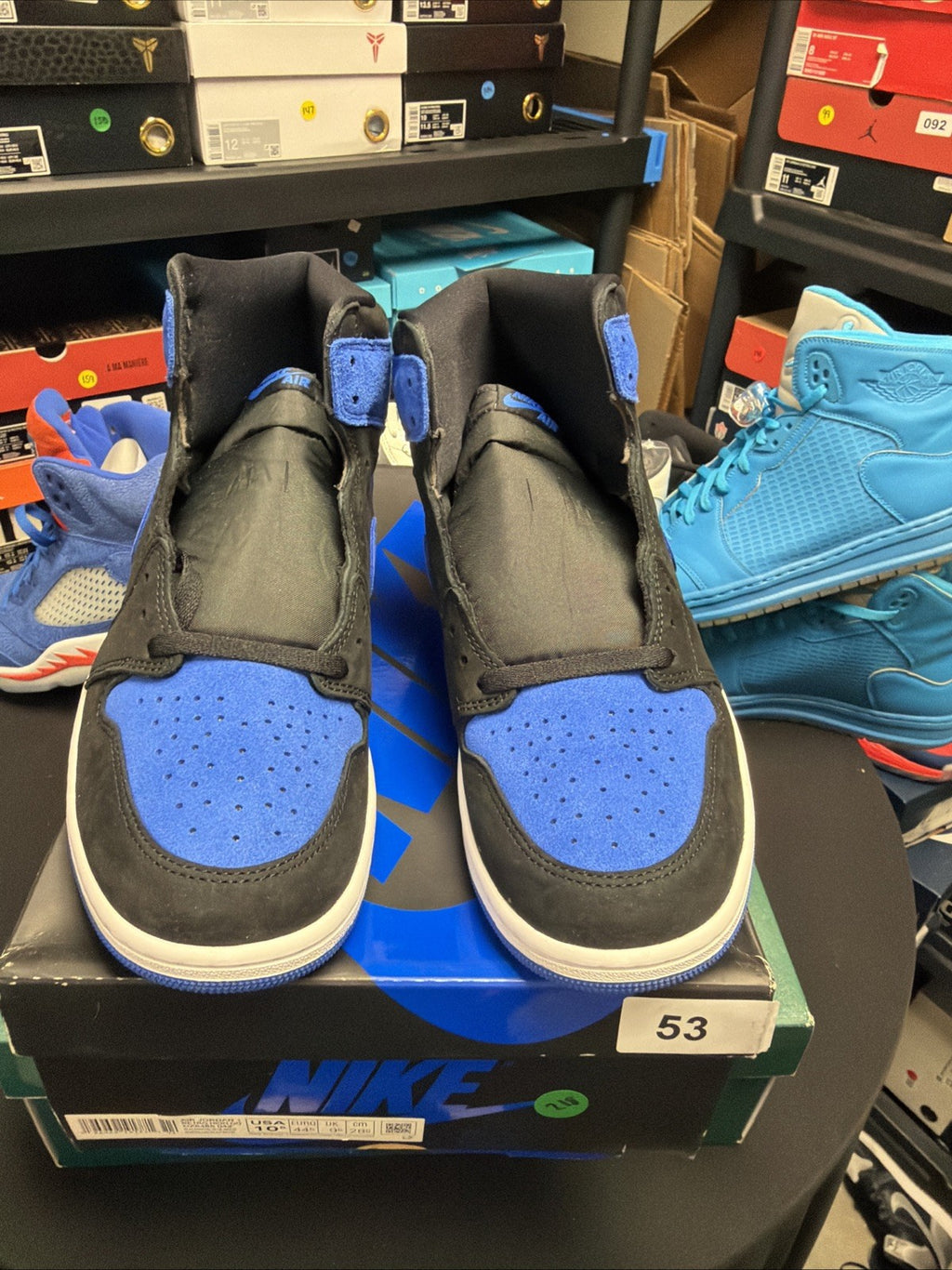 Nike Air Jordan 1 Retro High OG Shoes Mens Size 11 Royal Reimagined Sneakers