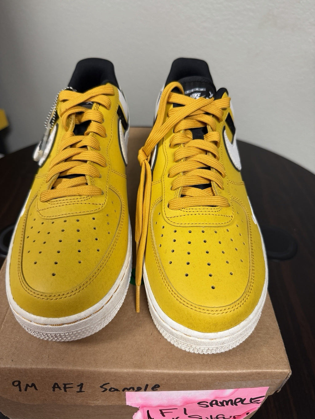 Nike Air Force 1 Low '07 LV8 “Dark Sulfur” CI0061-700 Shoes SAMPLE PAIR!!!