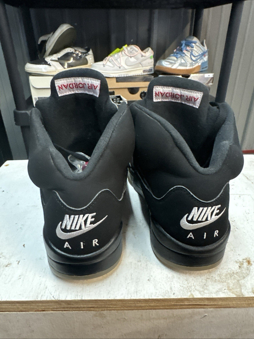 Size 8.5 - Air Jordan 5 Black Metallic 2016 | No Box