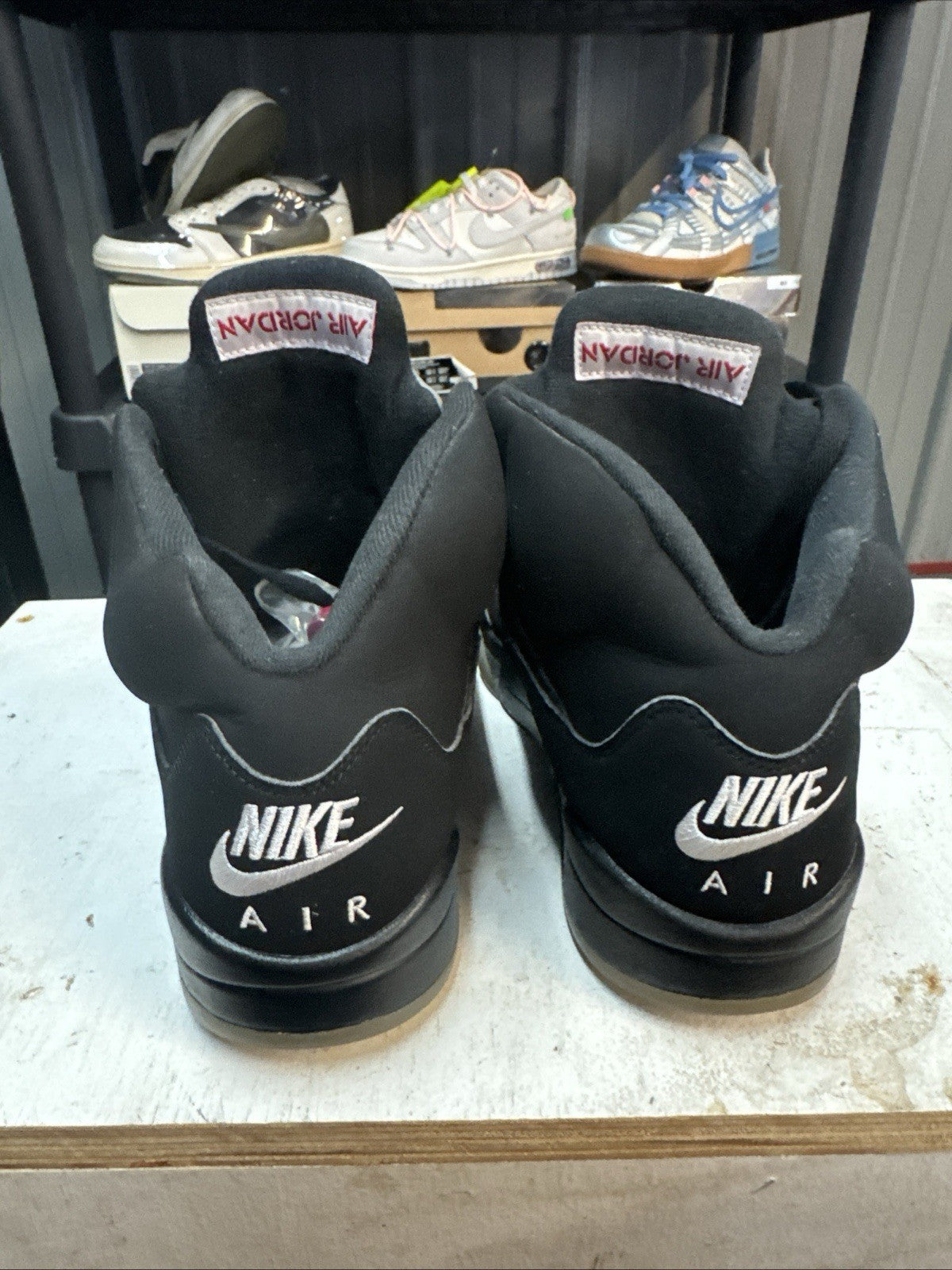 Size 8.5 - Air Jordan 5 Black Metallic 2016 | No Box