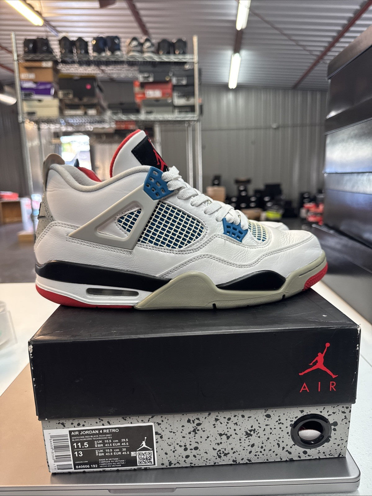 Size 11.5 - Jordan Air Jordan 4 Retro SE What The | Replacement Box