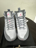 Size 5Y - Nike Air Jordan 12 Retro GG Wolf Grey/Vivid Pink Shoes