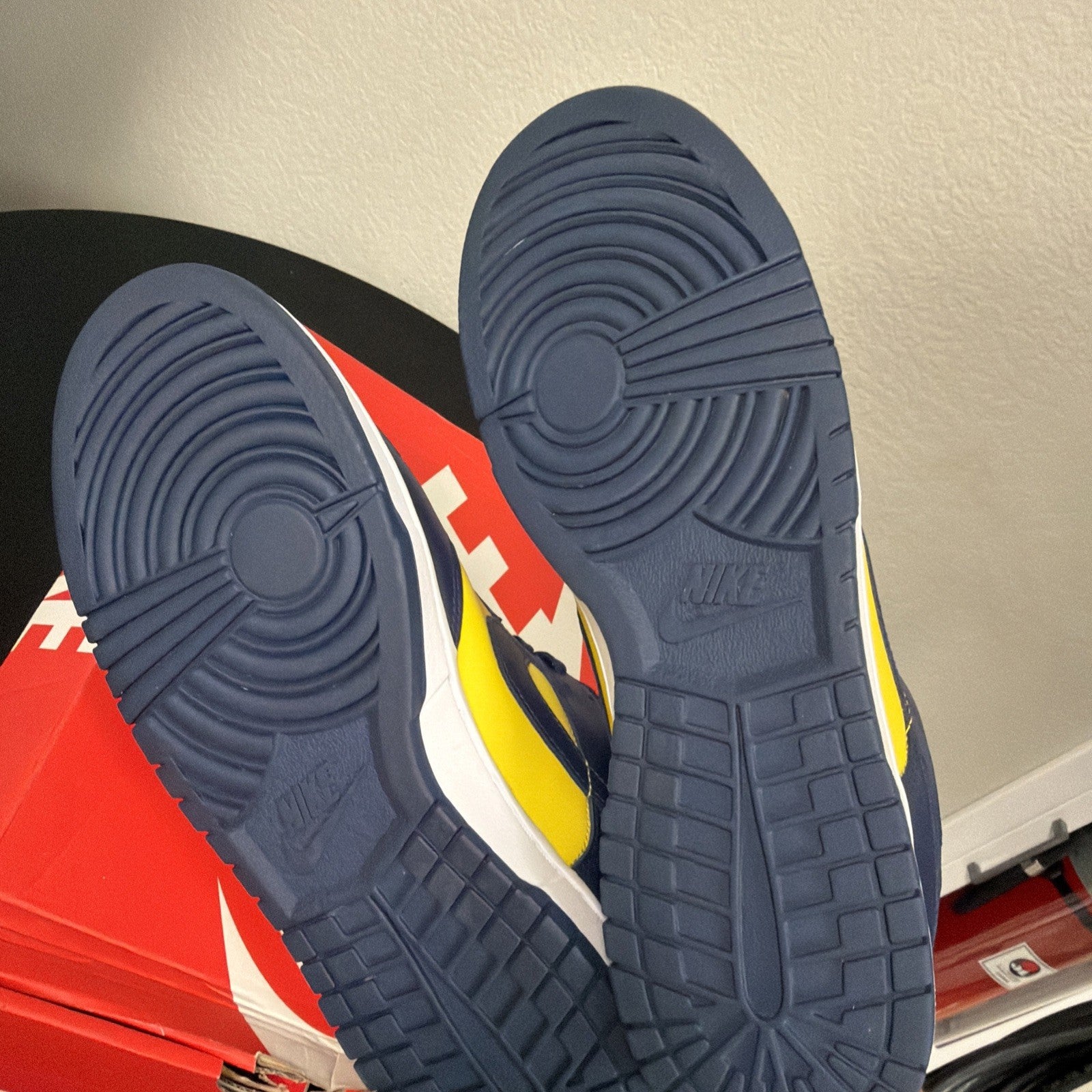Nike Dunk Low 2021 ‘Michigan Wolverines’ Men’s Size 13 Sneakers | DD1391-700