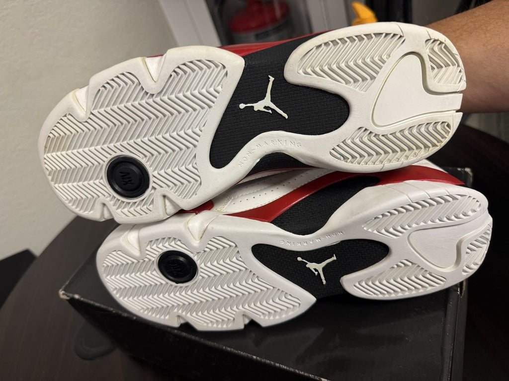 NIKE AIR JORDAN XIV 14 RETRO GS CANDY CANE CHICAGO RIP HAMILTON RED 5Y