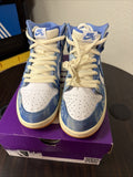 Size 9 - Nike Carpet Company x Dunk SB High Blue