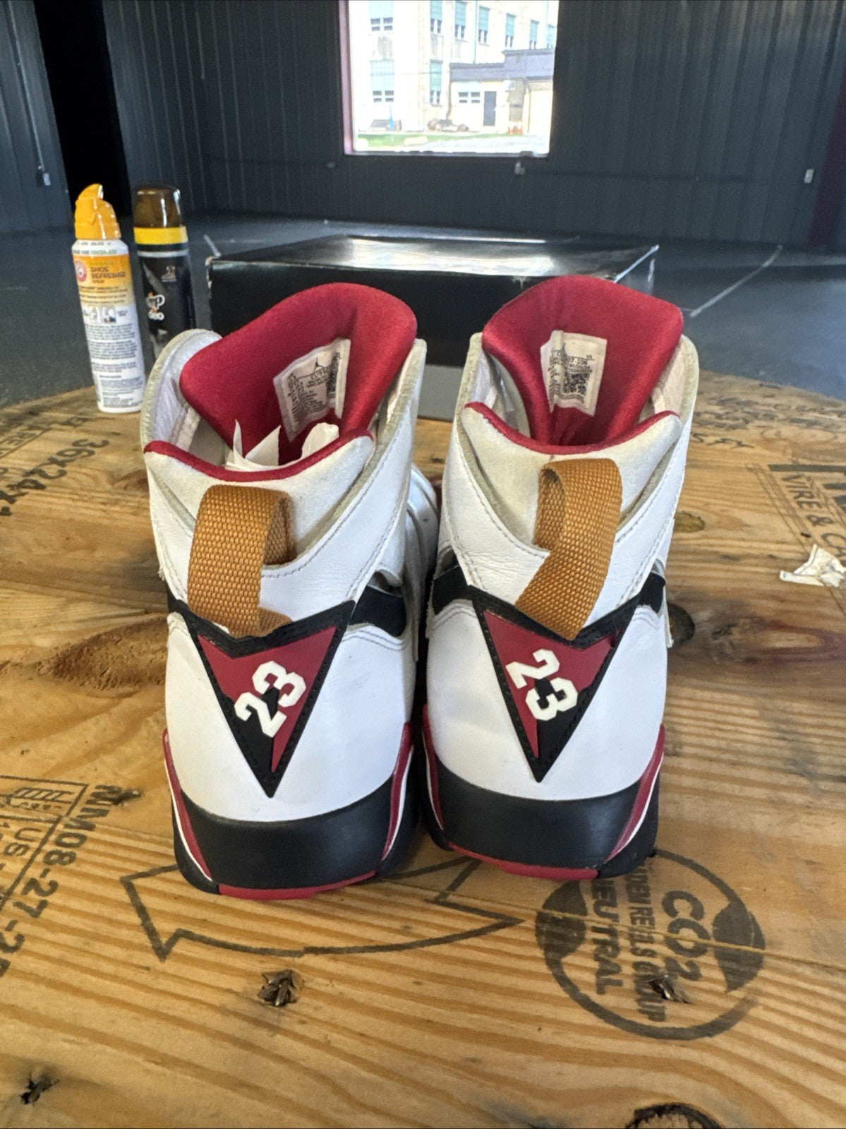 Size 10.5 - Air Jordan 7 retro Cardinal 2011