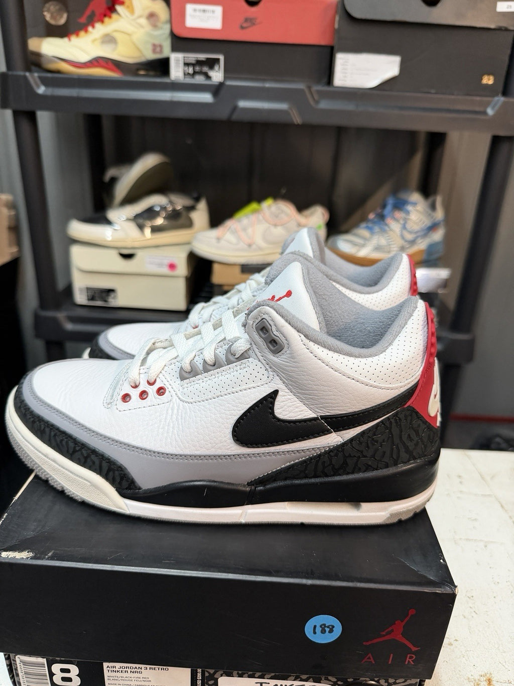 Size 8 - Jordan 3 Retro NRG Tinker 2018