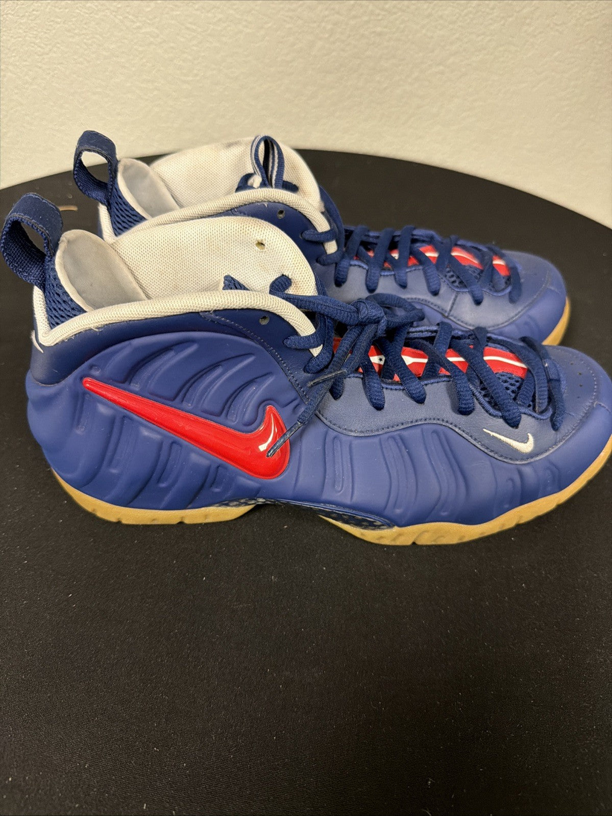 Nike Air Foamposite Pro USA Navy Gum Size 10 Men's