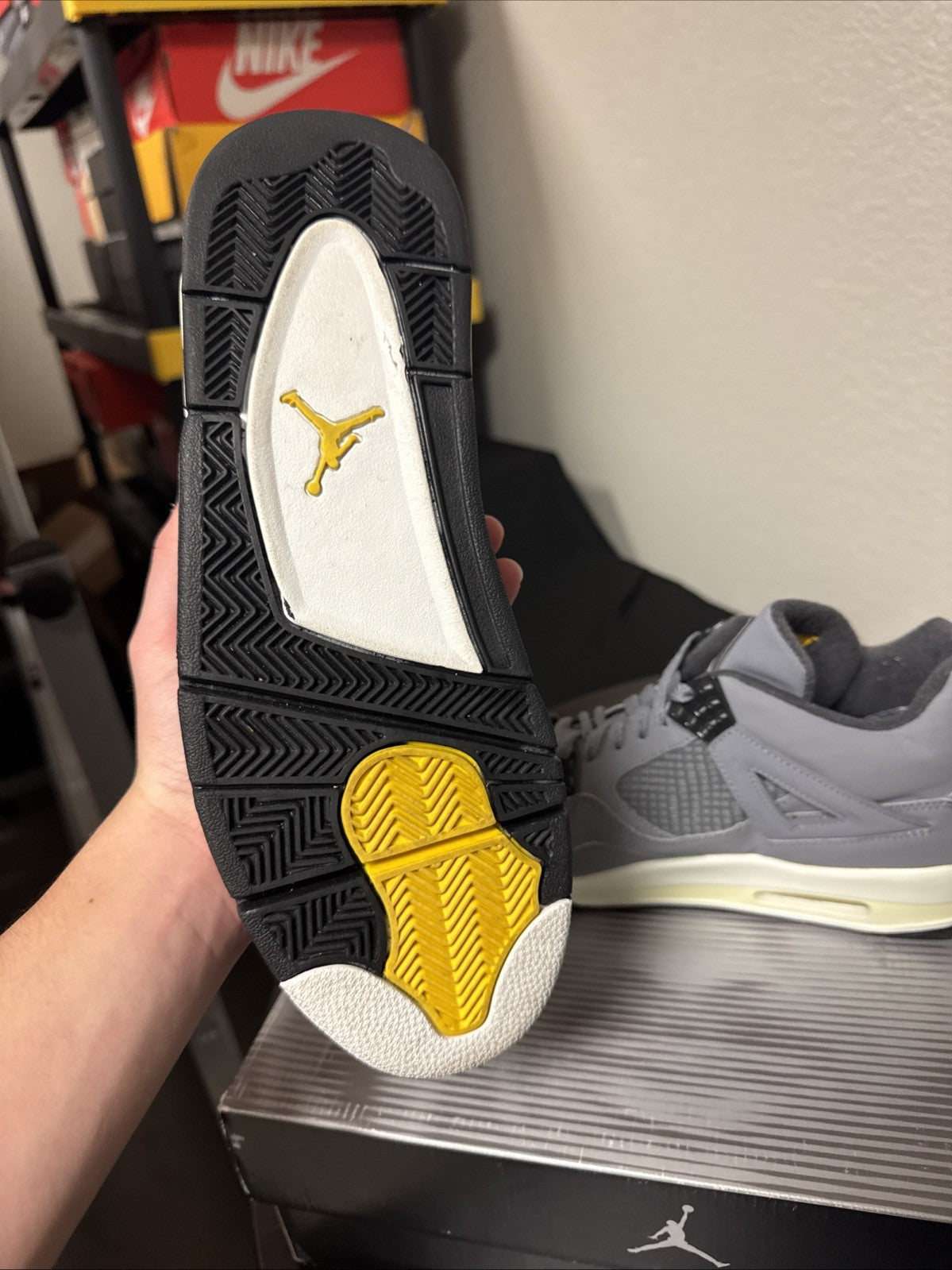 Size 11.5 - Nike Air Jordan 4 Retro "Cool Grey" 2019