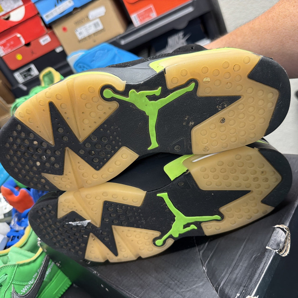 Size 11 - Jordan 6 Retro Electric Green 2021