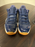 Air Jordan 11 Retro Low Navy Gum Size 10.5 Good Condition