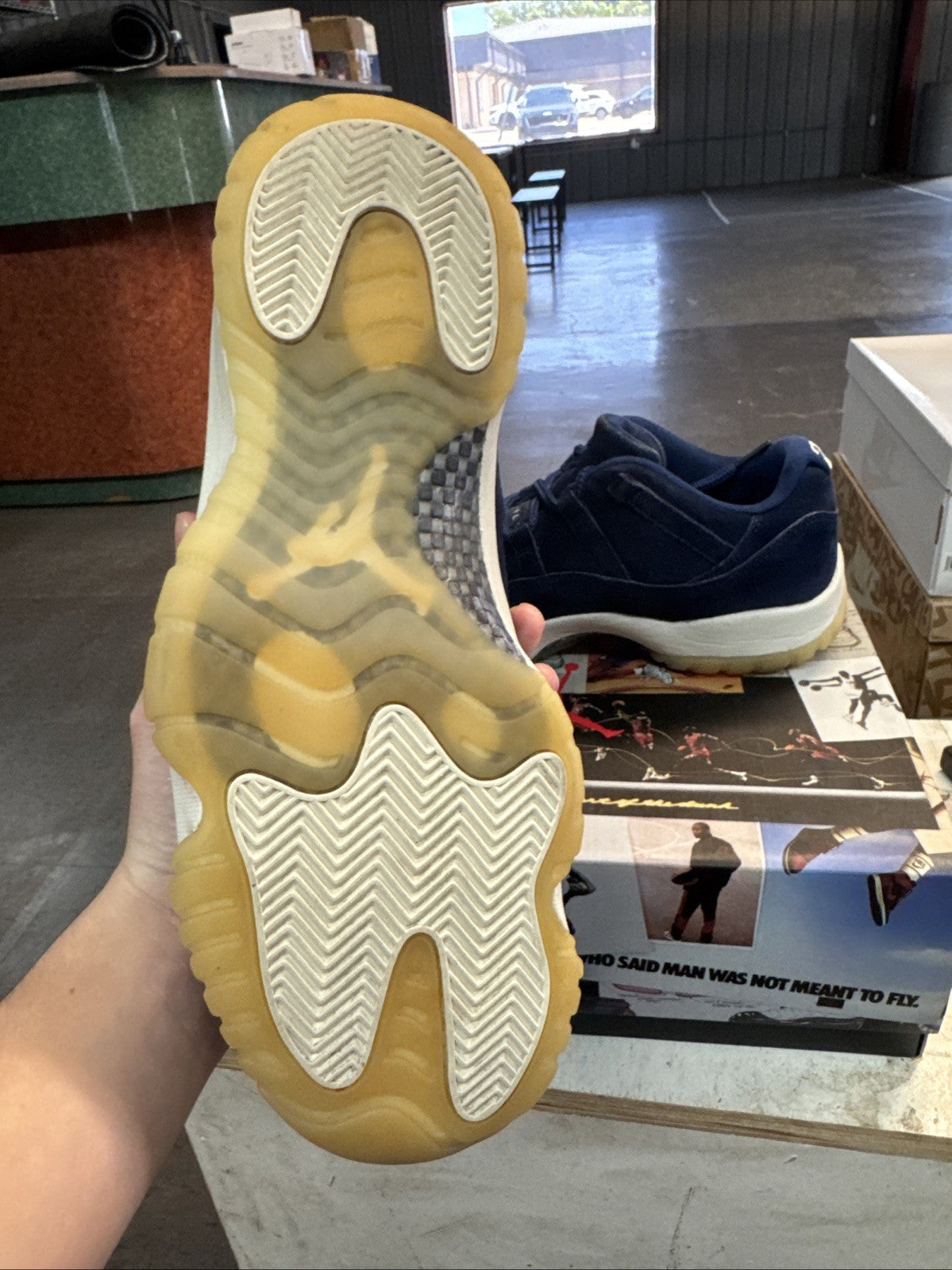 Size 10.5 - Jordan 11 Low “ Dereck Jeter”