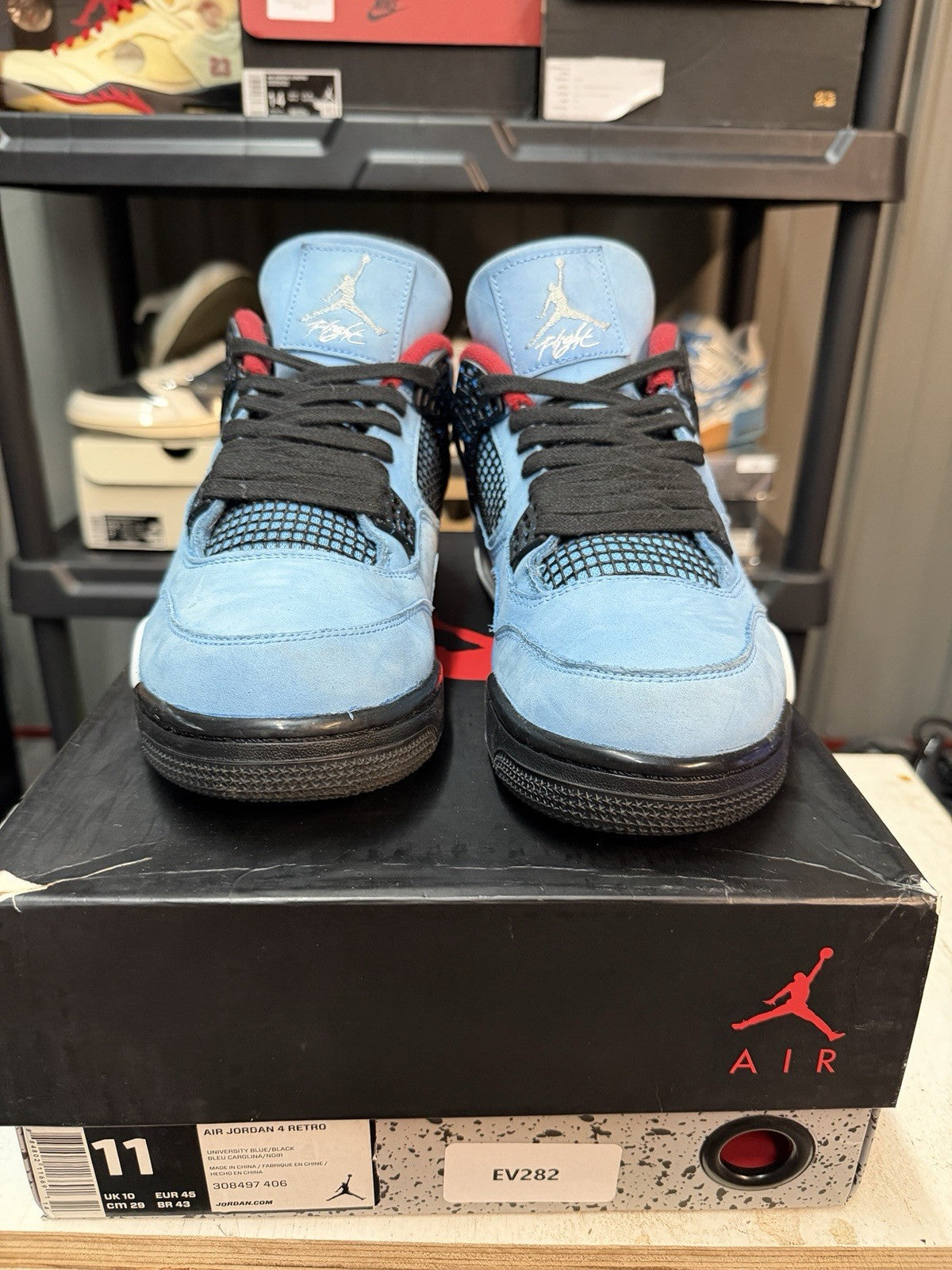 Nike Jordan 4 Retro x Travis Scott Cactus Jack SIZE 11