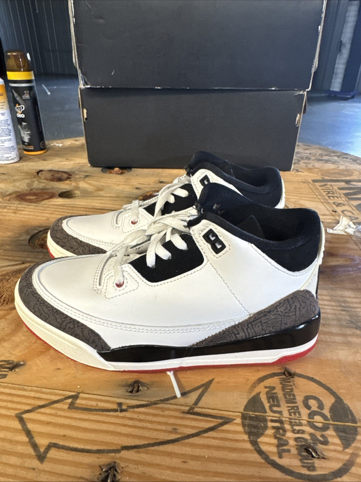Size 2y - Jordan 3 Retro (PS) | Replacement Box