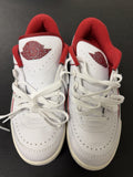 Size 8 - Air Jordan 2/3 White Varsity Red