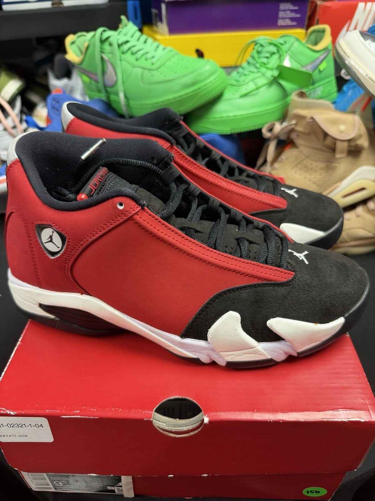 Jordan Air Jordan 14 Red Black White