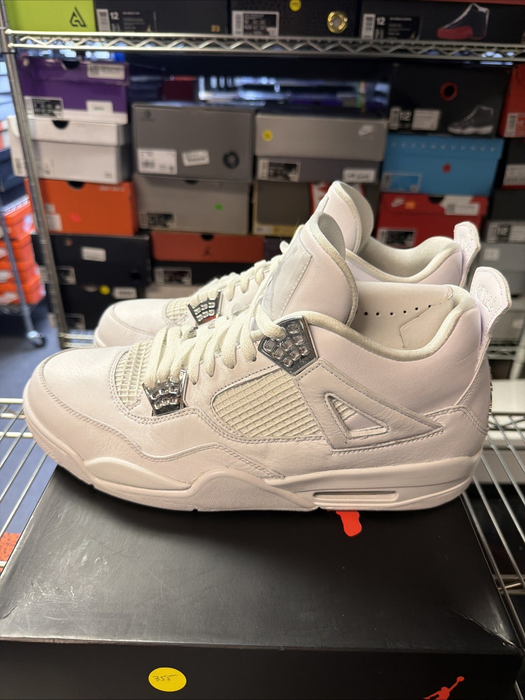 Nike Air Jordan 4 Retro Mid Pure Money Size 13 308497-100