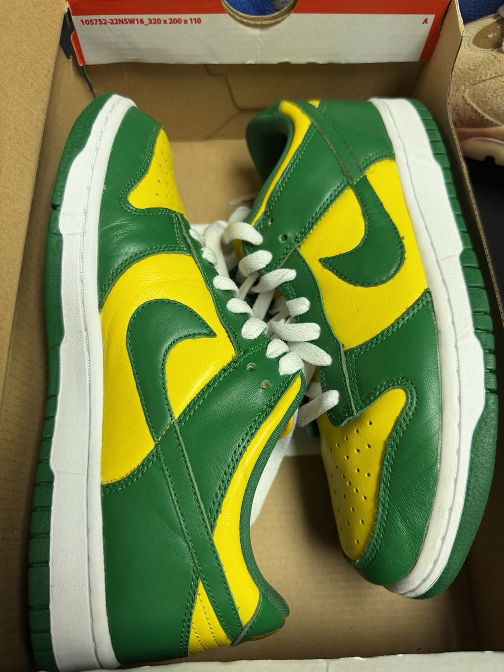 Nike Dunk Low SP 'Brazil' 2020 CU1727-700 Men's Shoes (333)