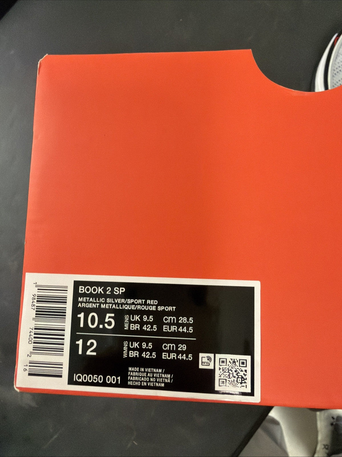 Nike Book 2 SP EP Devin Booker Spiridon Men Basketball Hoopers Shoes IQ0051-001