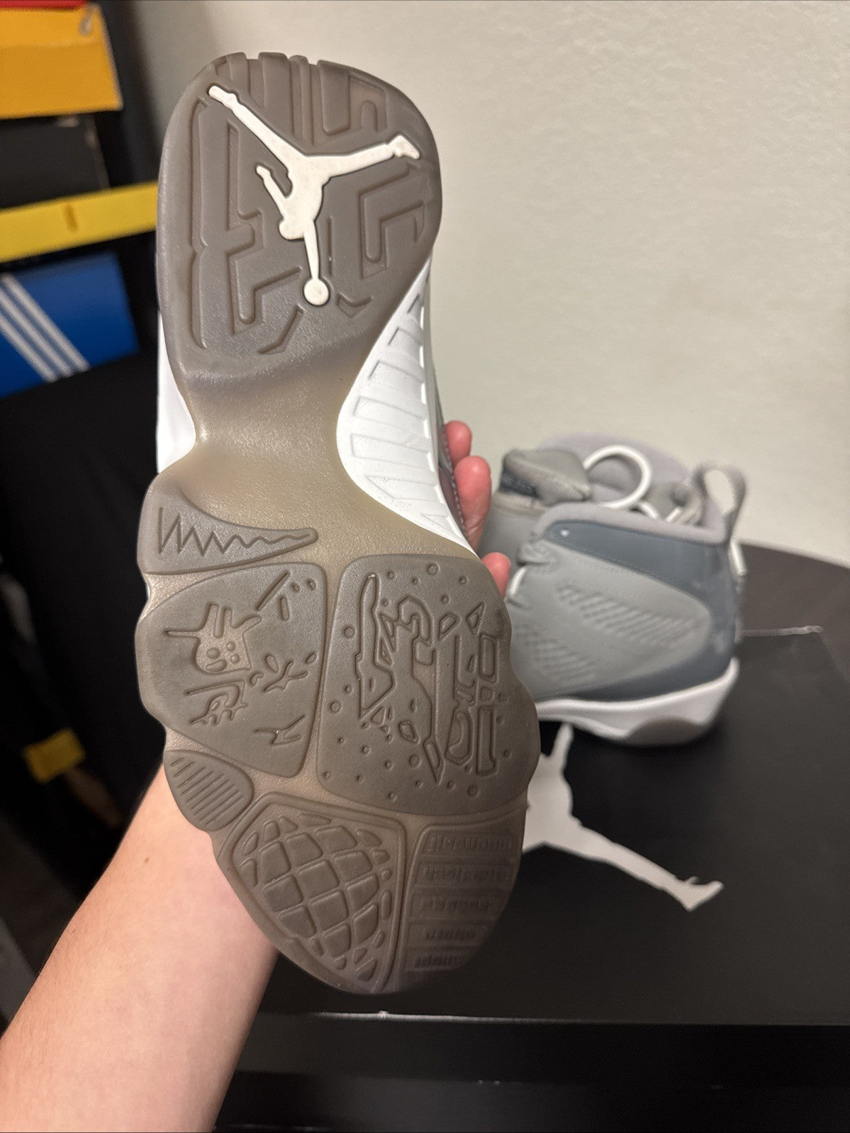 Jordan 9 Cool Grey Size 10.5