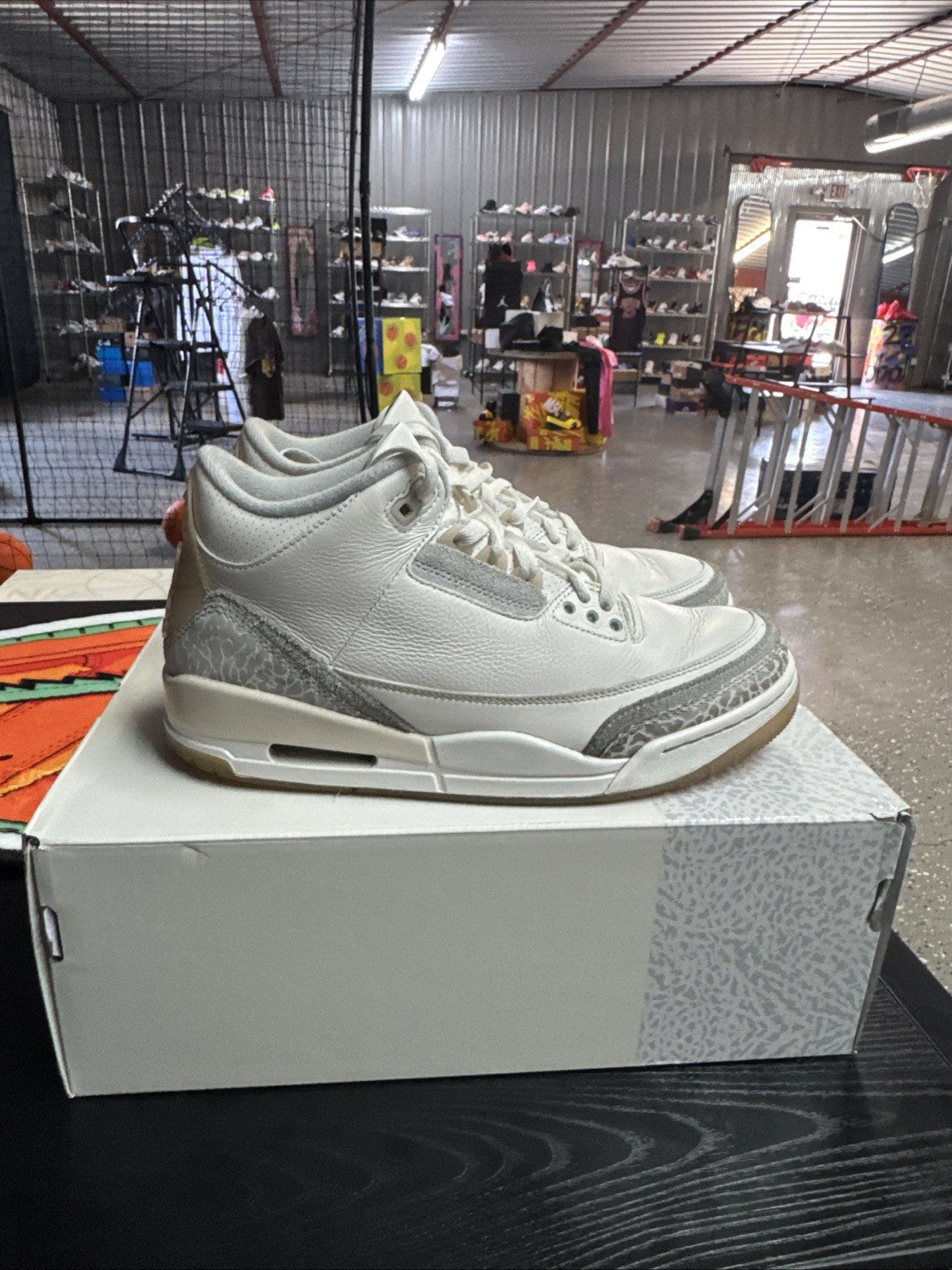 Size 8 - Jordan 3 Retro 'Craft Ivory'