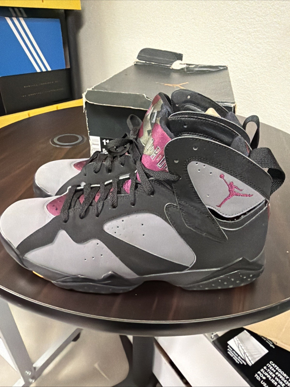 Jordan 7 Bordeaux 2016 Men's Sneakers Size 11 Used 100% Authentic