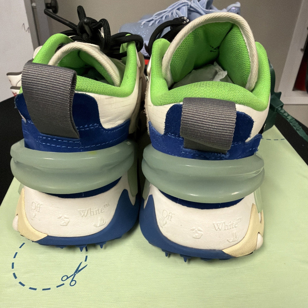 Off-White ODSY-2000 Colorblock White Black Blue Size 8 men /41 Super Clean
