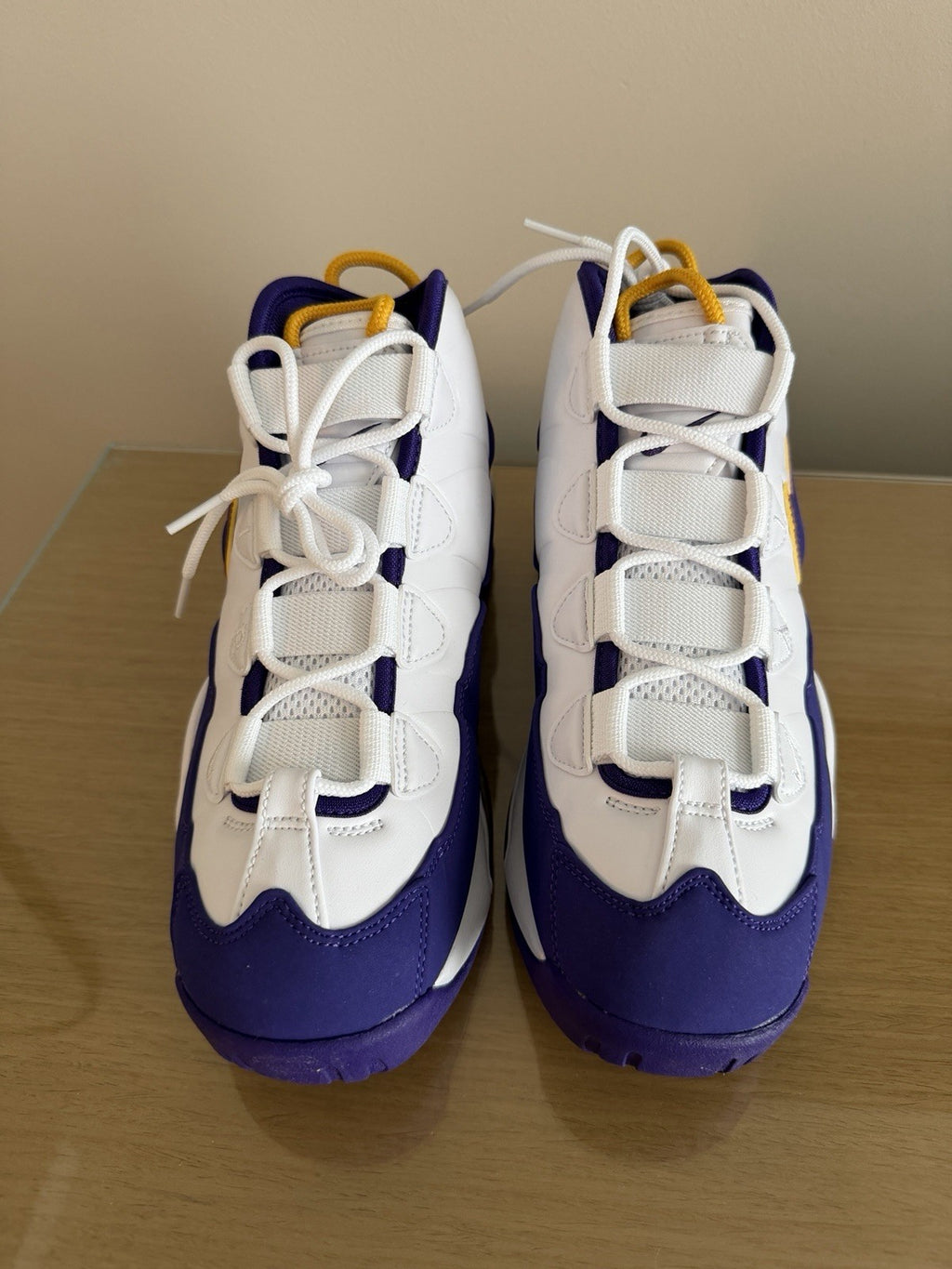 Nike Air Max Uptempo LA Lakers Purple Men's Basketball Shoes 311090-103