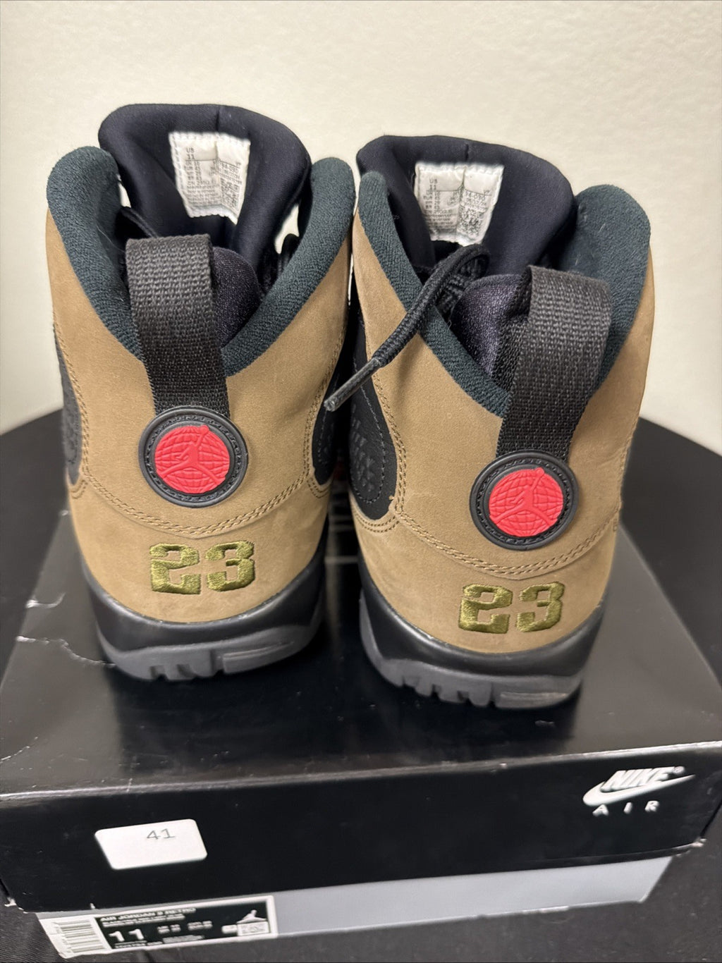 Size 11 - Air Jordan 9 Retro 2024 Olive