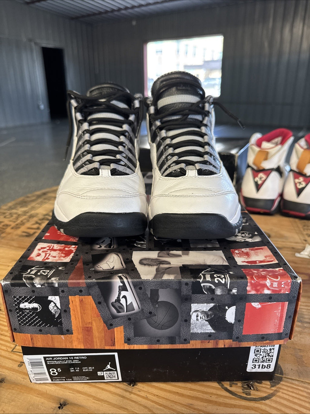 Size 8.5 - Air Jordan 10 Retro "STEEL" 2025