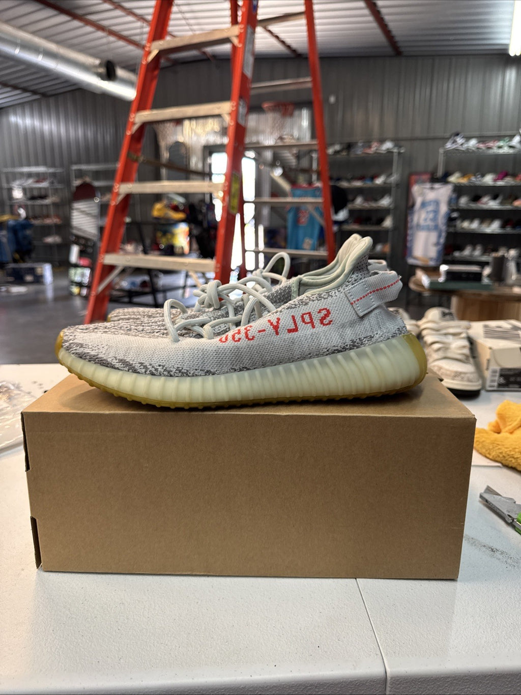 Size 10.5 - Adidas Yeezy Boost 350 V2 Blue Tint