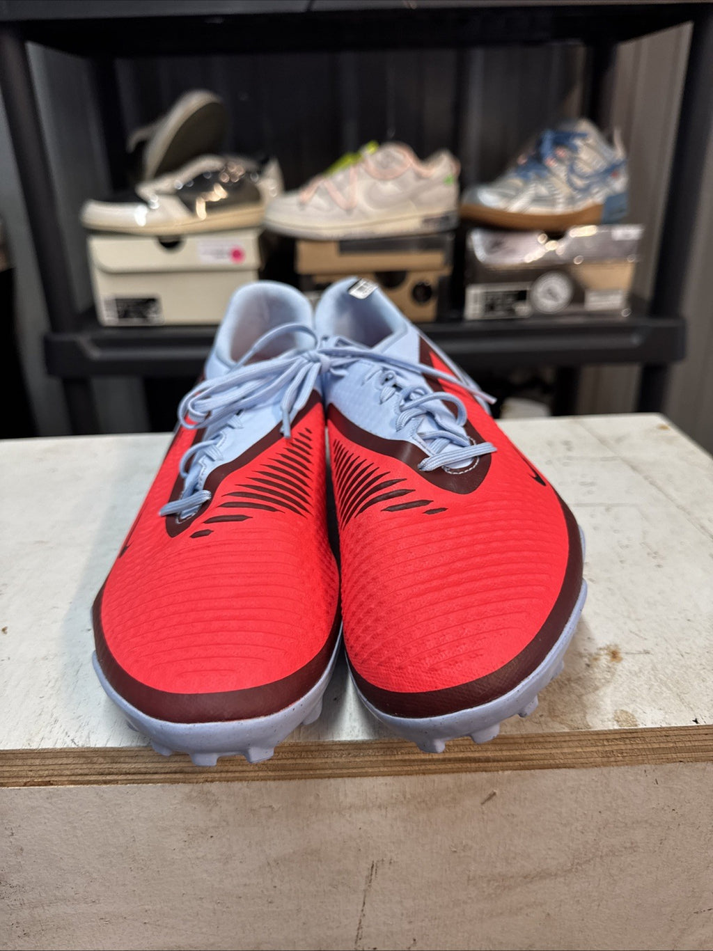 Size 11.5 - Nike Phantom 6 Low Acad TF Royal Tint Bright Crimson | No Box