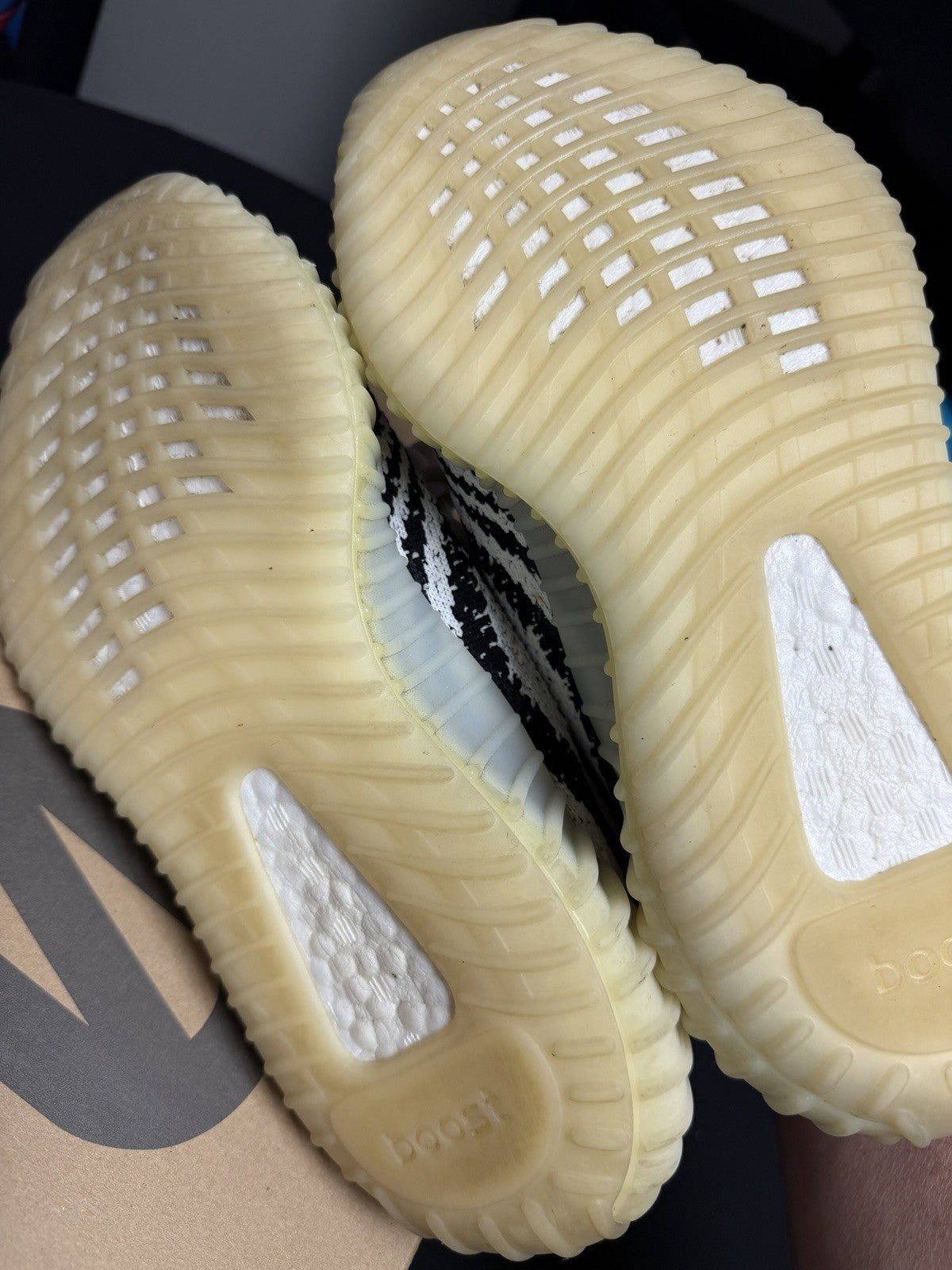 adidas Yeezy Boost 350 V2 'Zebra' Men’s Size 5 Women's 6.5 (CP9654) OG