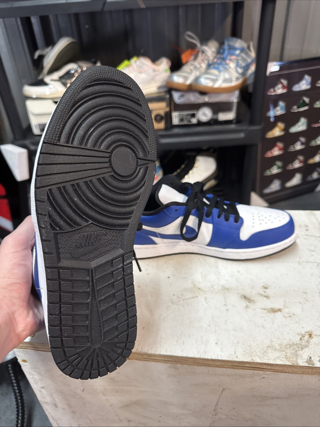 Nike Air Jordan 1 Low Game Royal Size 10 | Replacement Box