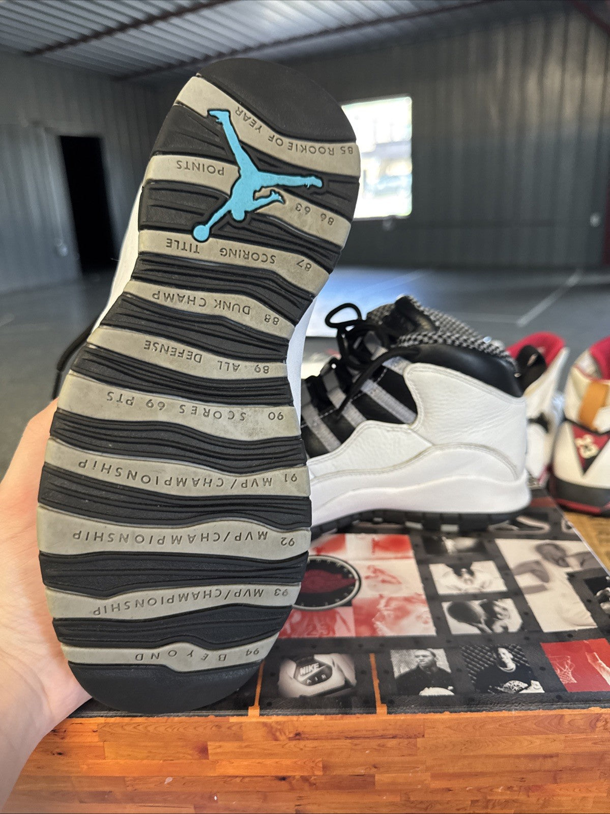 Size 8.5 - Air Jordan 10 Retro "STEEL" 2025