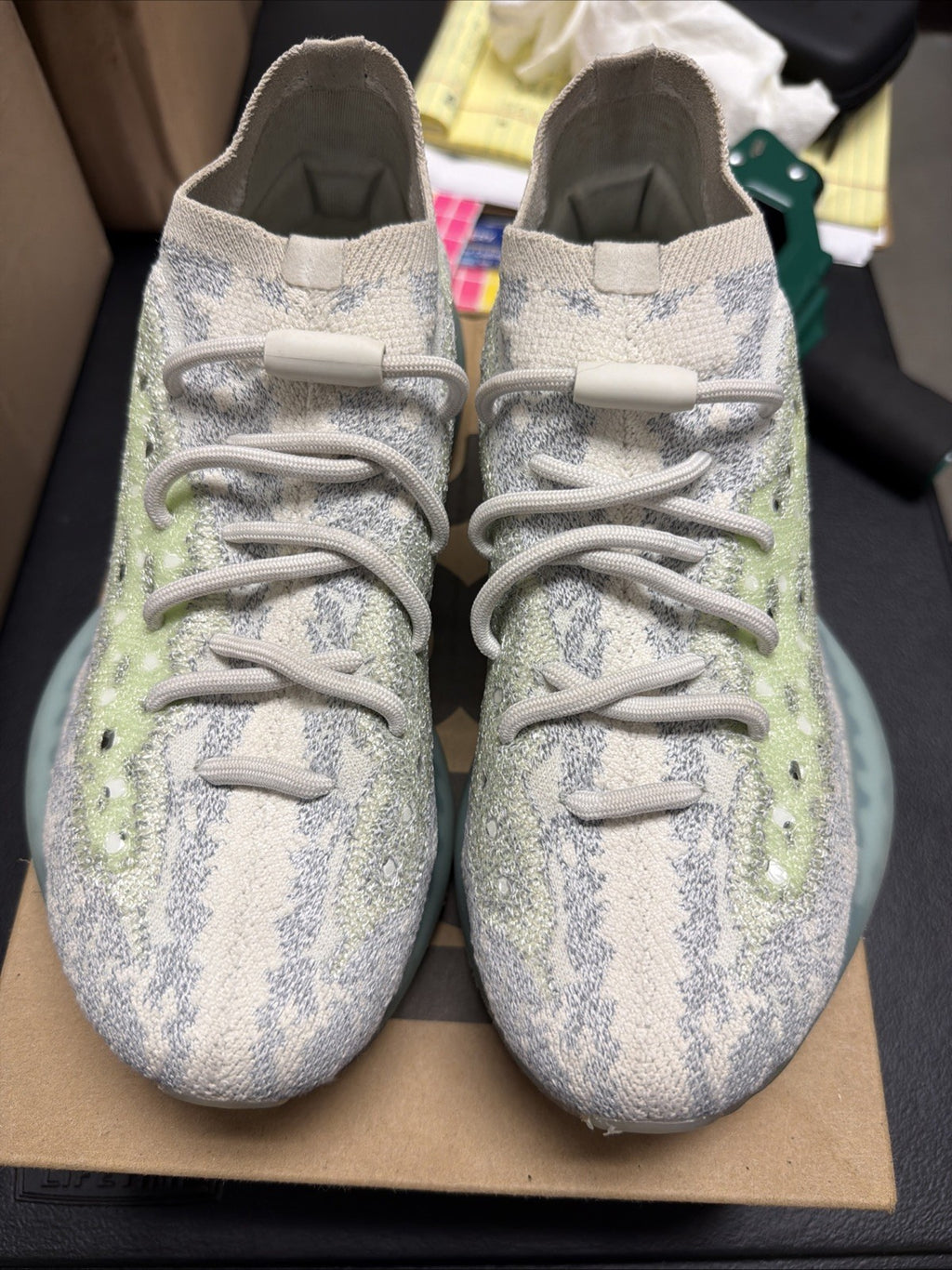 Size 7 - Adidas Yeezy Boost 380 Alien Blue. Brand New with Box. GW0304