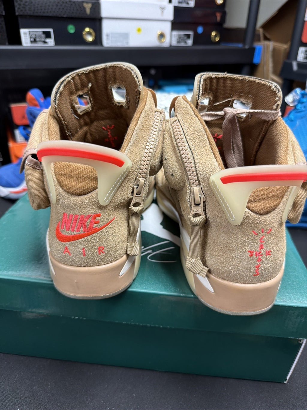 Nike Air Jordan 6 VI Retro Travis Scott "British Khaki" Sz 9 US DS DH0690-200