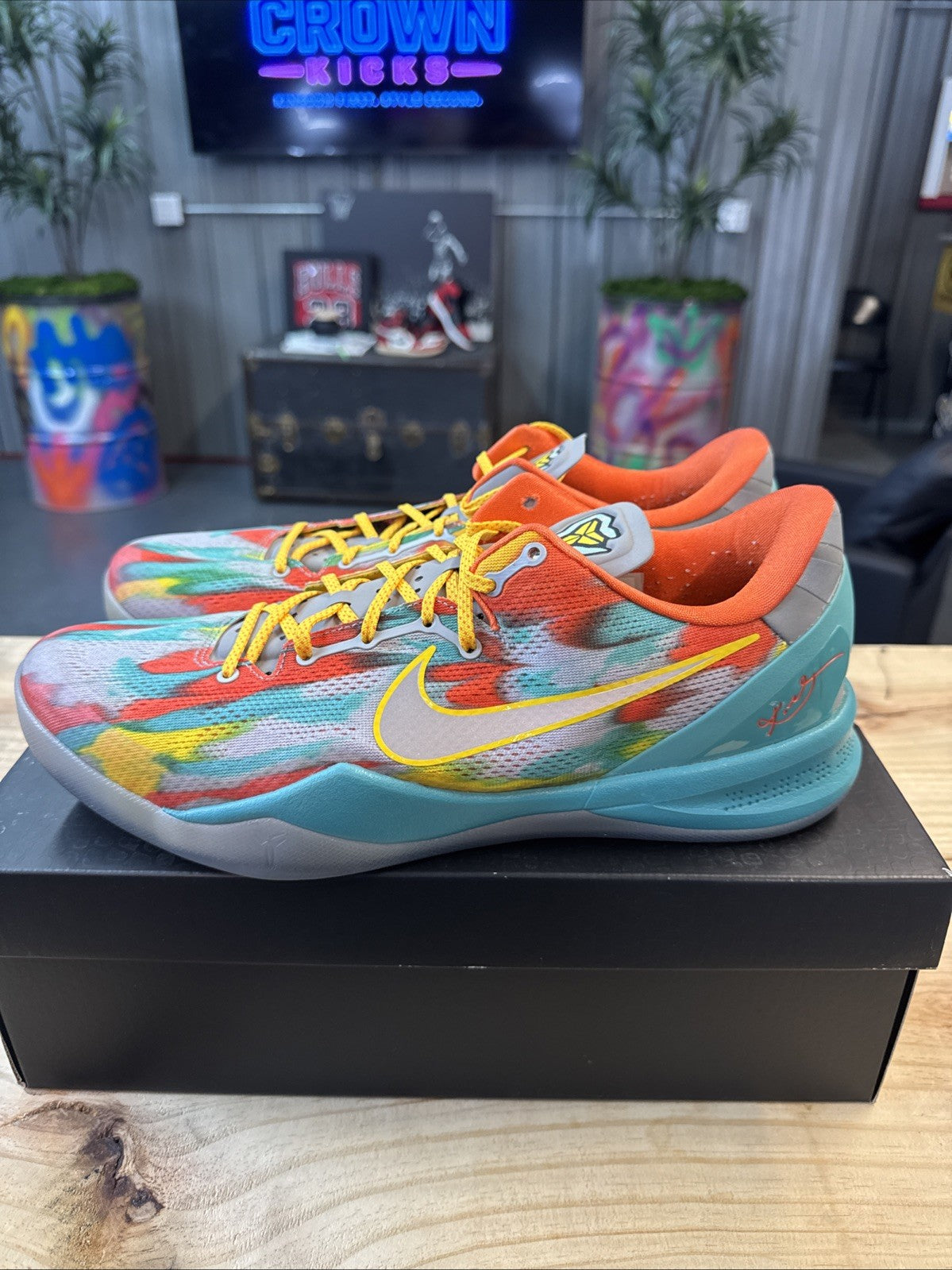Size 15 - Nike Kobe 8 Protro 2024 ‘Venice Beach’ | Slightly Worn