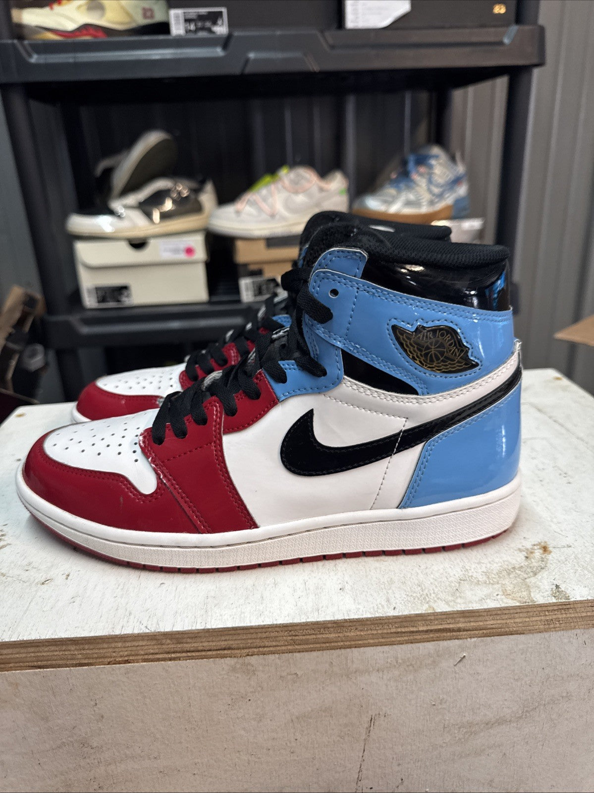Size 10 - Jordan 1 Retro OG High Fearless | Replacement Box - Worn Once