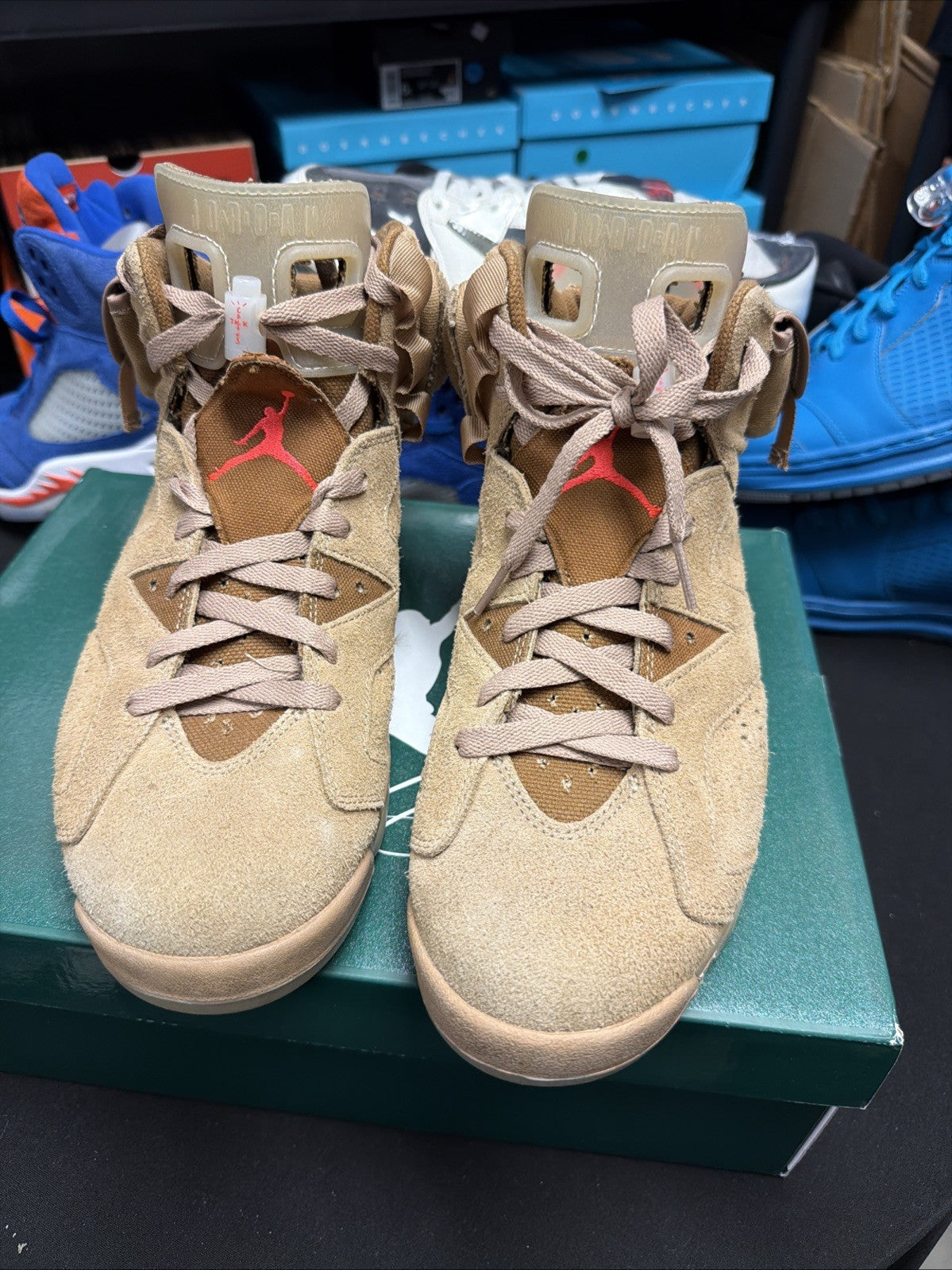 Nike Air Jordan 6 VI Retro Travis Scott "British Khaki" Sz 9 US DS DH0690-200